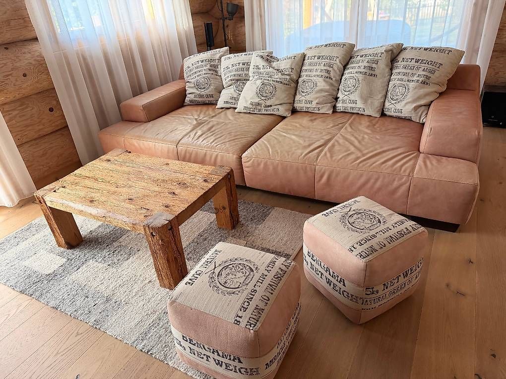 Sofas: Big-Sofa aus Anilin Leder – D'occasion à Osterfingen par Alaney 1