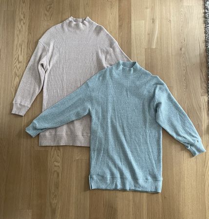 2er Pack Wollkleider rosa, türkis