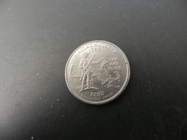 USA 1/4 Dollar 2000 - Massachusetts