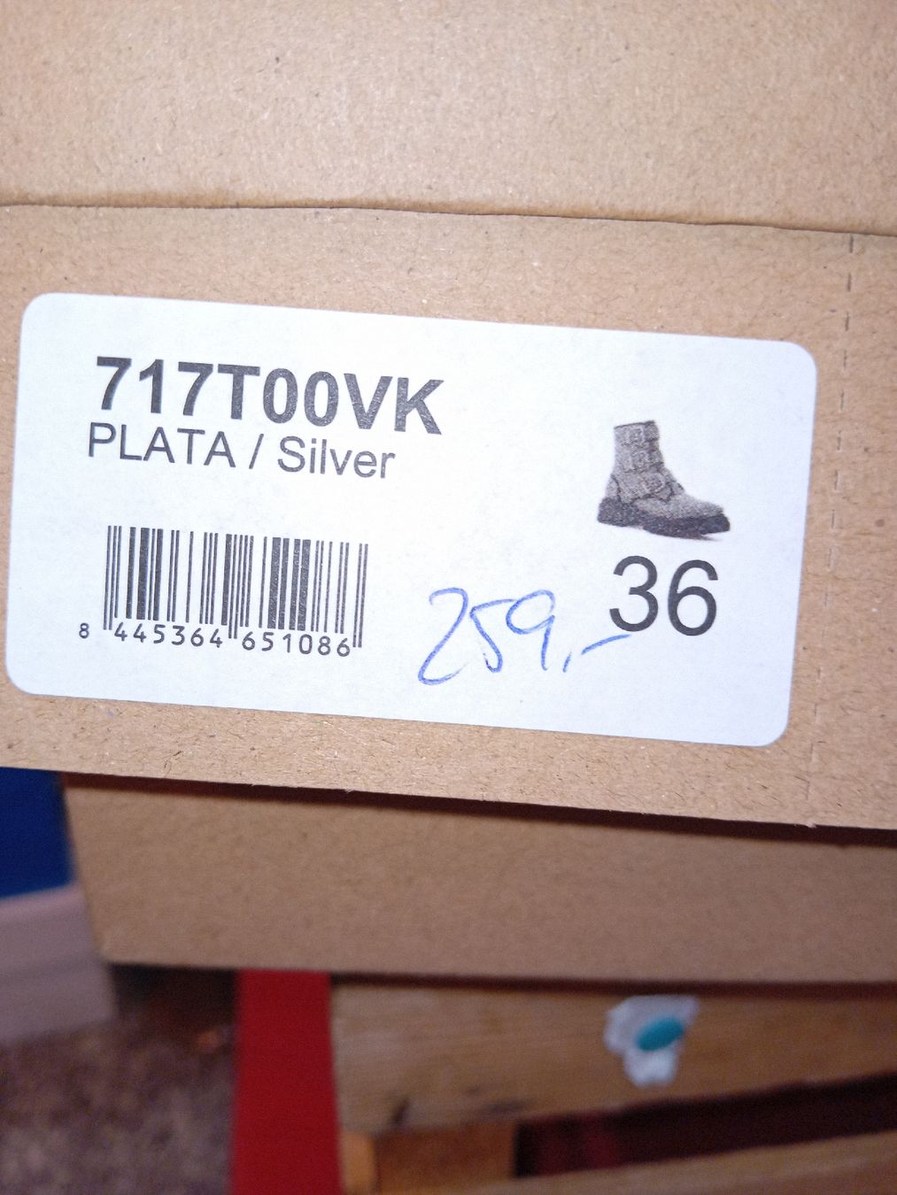 Scarpe da donna: anfibi strass argento tg 36 nuovi – Nuovo e nell'imballaggio originale da Biasca venduto da Old_6blh 5