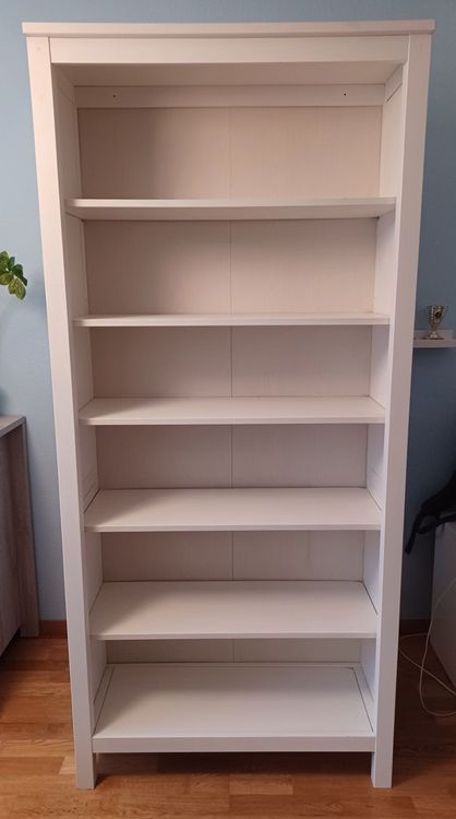Weisses Holzregal Hemnes von Ikea Kaufen auf Ricardo