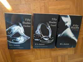 Fifty Shades of Grey Trilogy 3 Book Complete Set