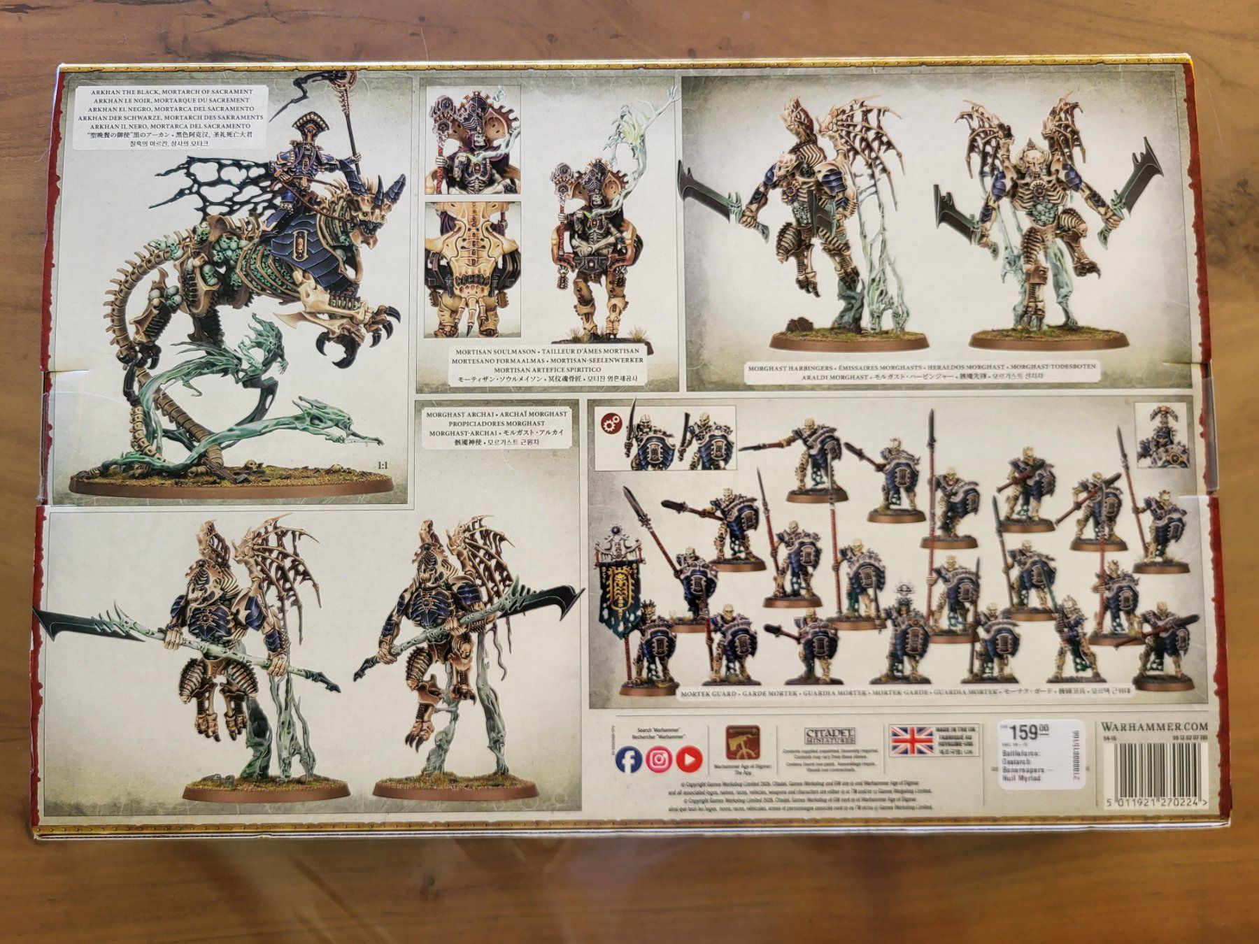 Kit di modellismo & Modellini statici: Warhammer AoS - Battleforce Ossiarch Bonereapers – Nuovo e nell'imballaggio originale da Monthey venduto da Sirot.Aym 1