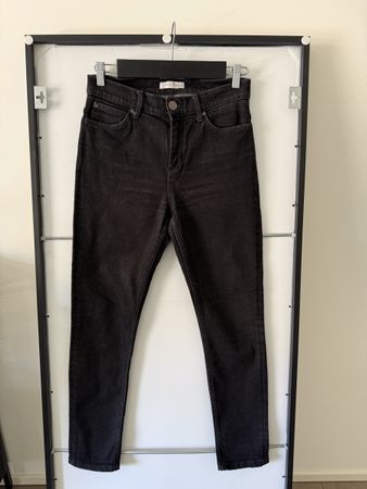 Sandro Paris Jeans Schwarz Skinny W28 FR40