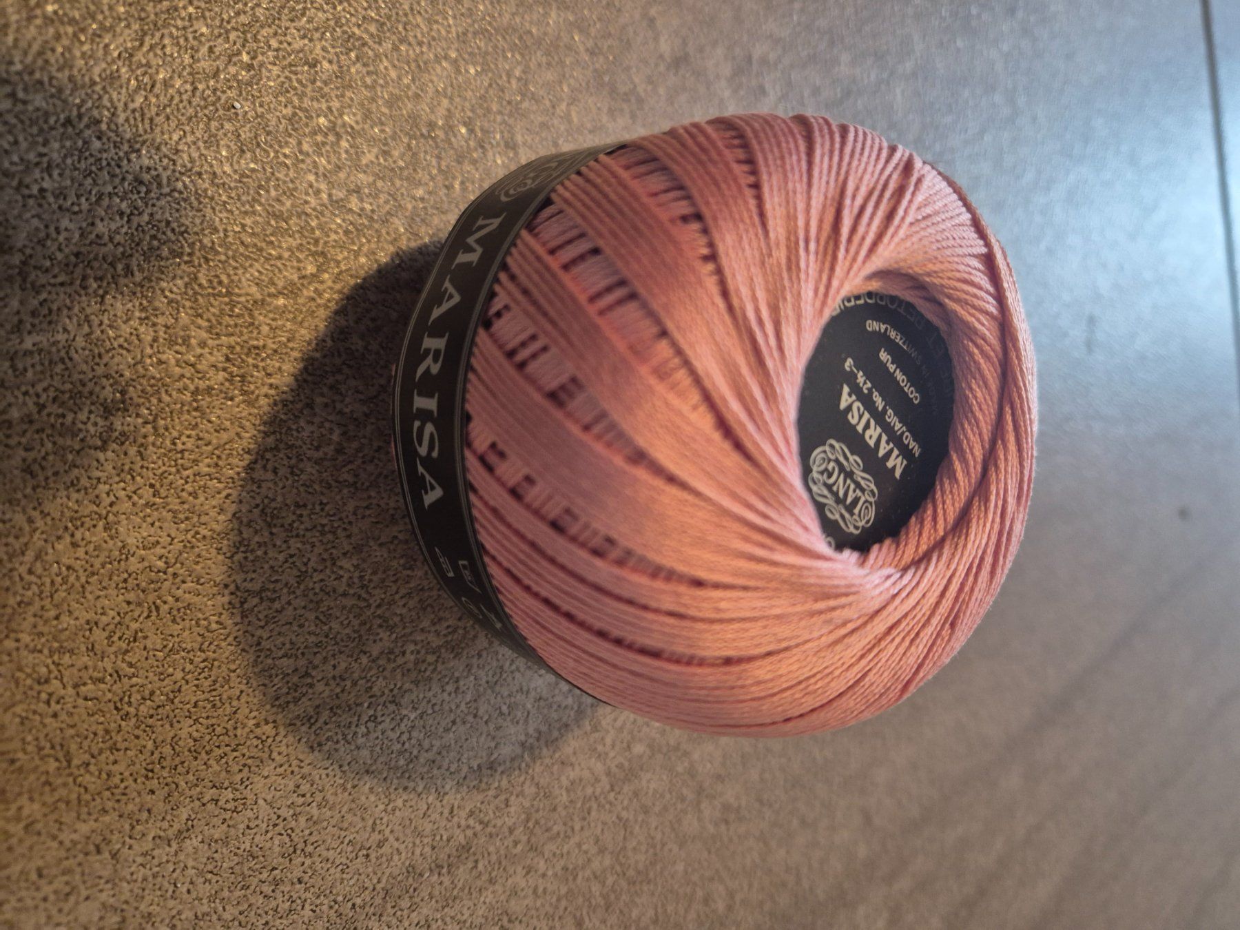 Cordicelle & Fili: Filati di cotone rosa antico, 50 pezzi, perfetti! – Nuovo e nell'imballaggio originale da Breganzona venduto da fus_595v 1