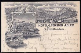 Adelboden  Hotel  &  Pension  ADLER   1899