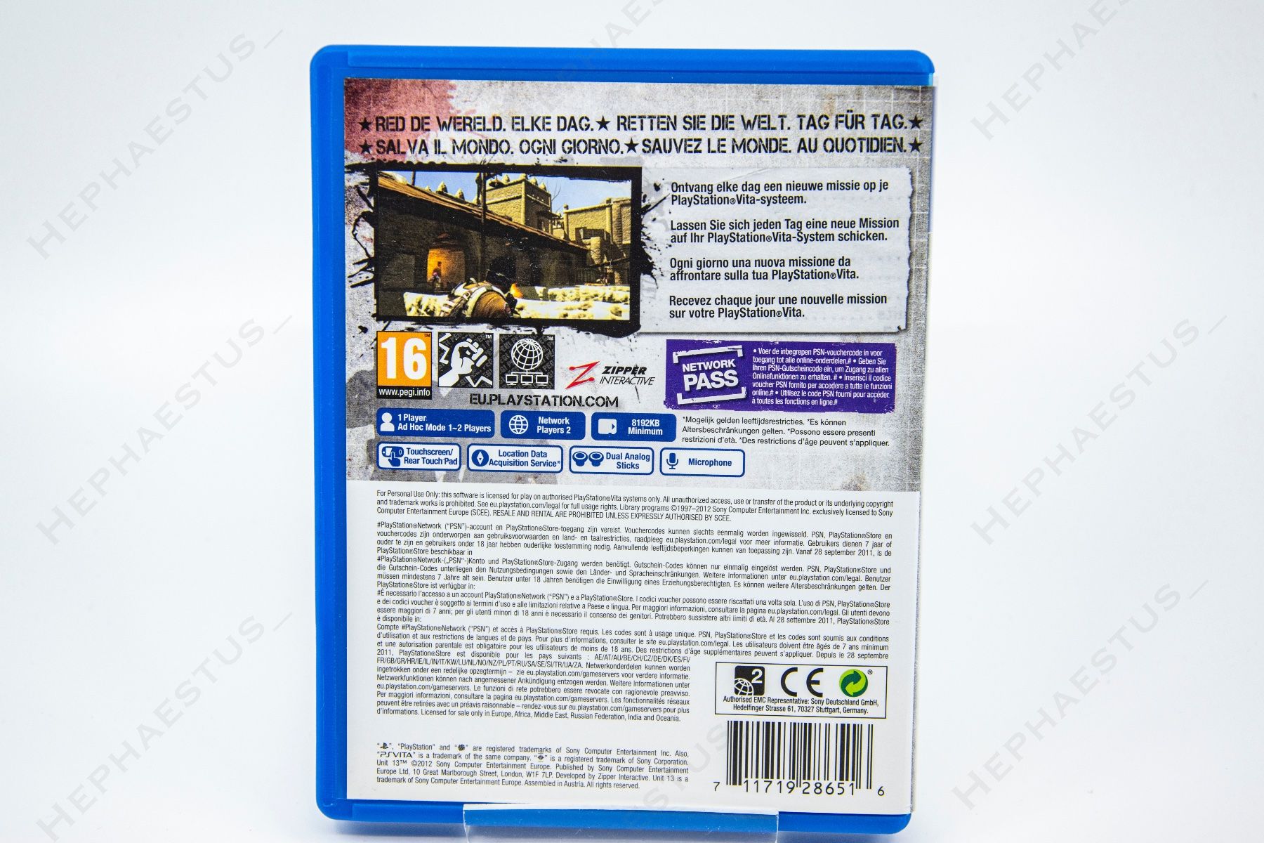 Sony Spiele: Unit 13 PS Vita – Gebraucht aus Effretikon von  1