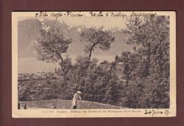 CLARENS - Château des Crêtes - 1909