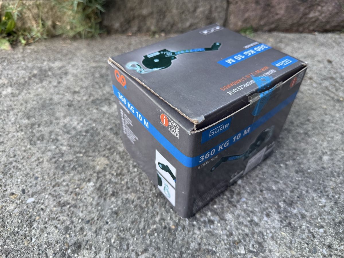 Sonstiges zum Lager & Transport: Güde Seilwinde 360 kg 10 m – Neu und originalverpackt aus Köniz von Andrea_BE