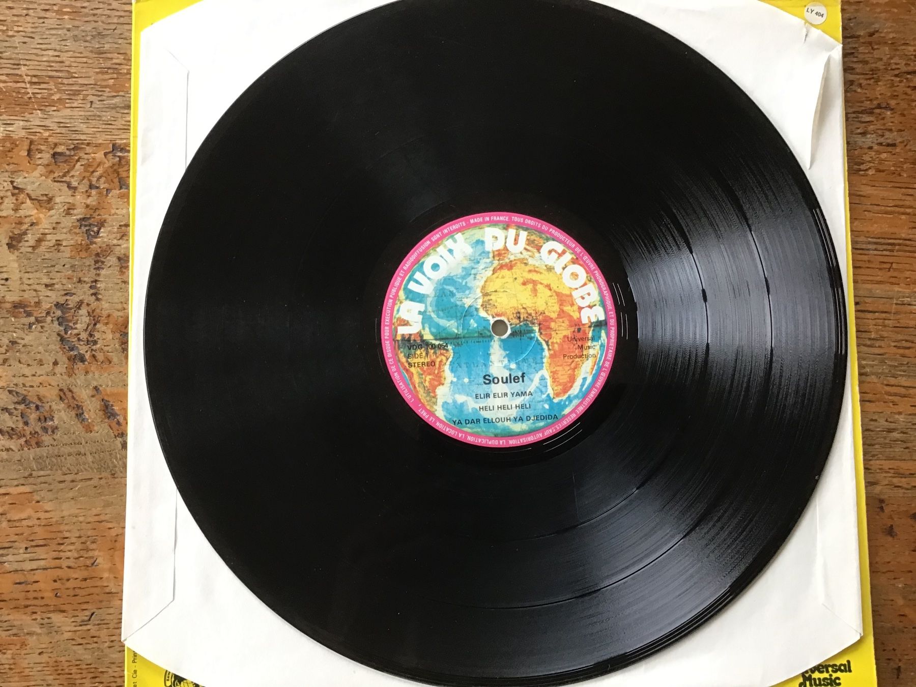Dischi in vinile: LP Soulef folk arabe musique – Usato da Fully venduto da Ruby97 3