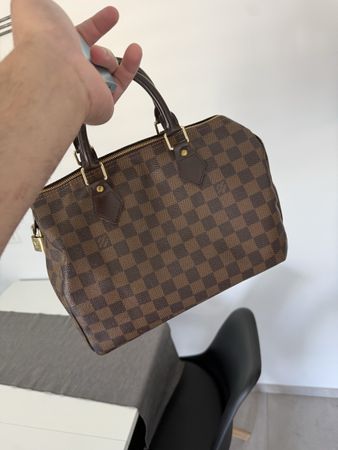 Borsa Louis Vuitton Speedy 30 Damier Ebene