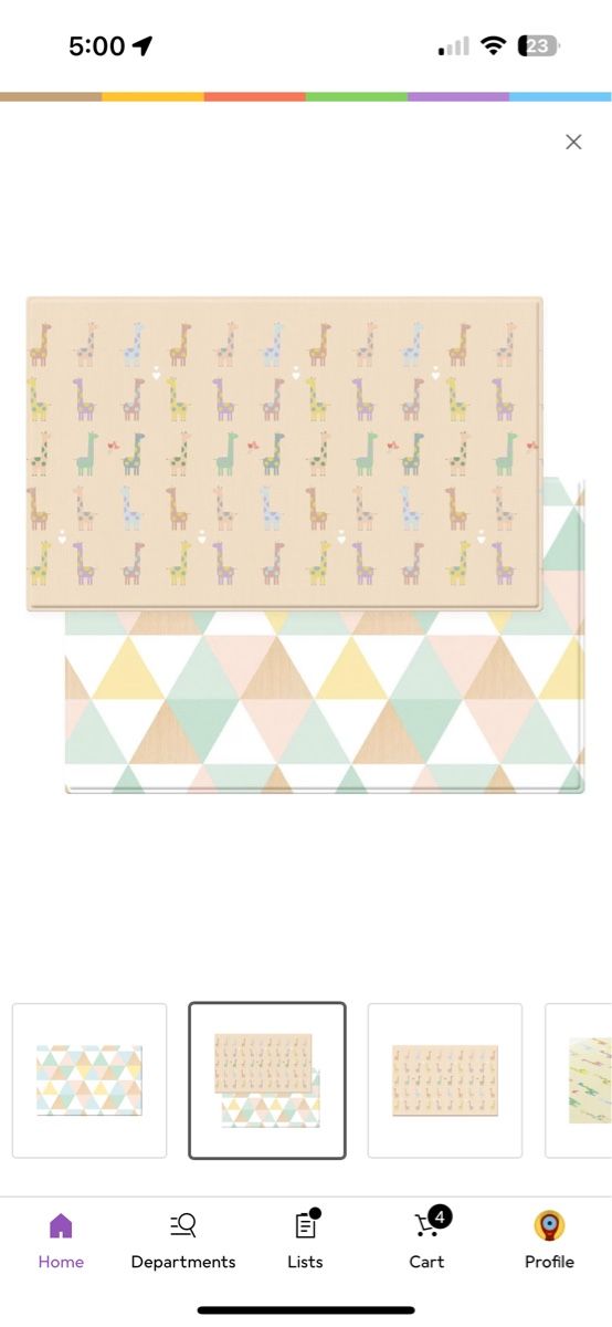 Spielmatte: Play Mat - Baby Giraffe – Gebraucht aus Bern von vamasozh 4