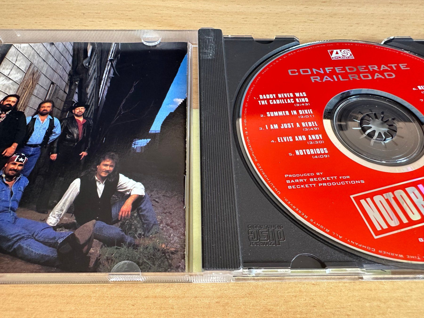 CD: Confederate Railroad – Notorious – Usato da Rikon im Tösstal venduto da Alpenmutz 2