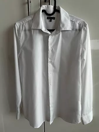 C&A Premium langarm Hemd Gr. 164, weiss