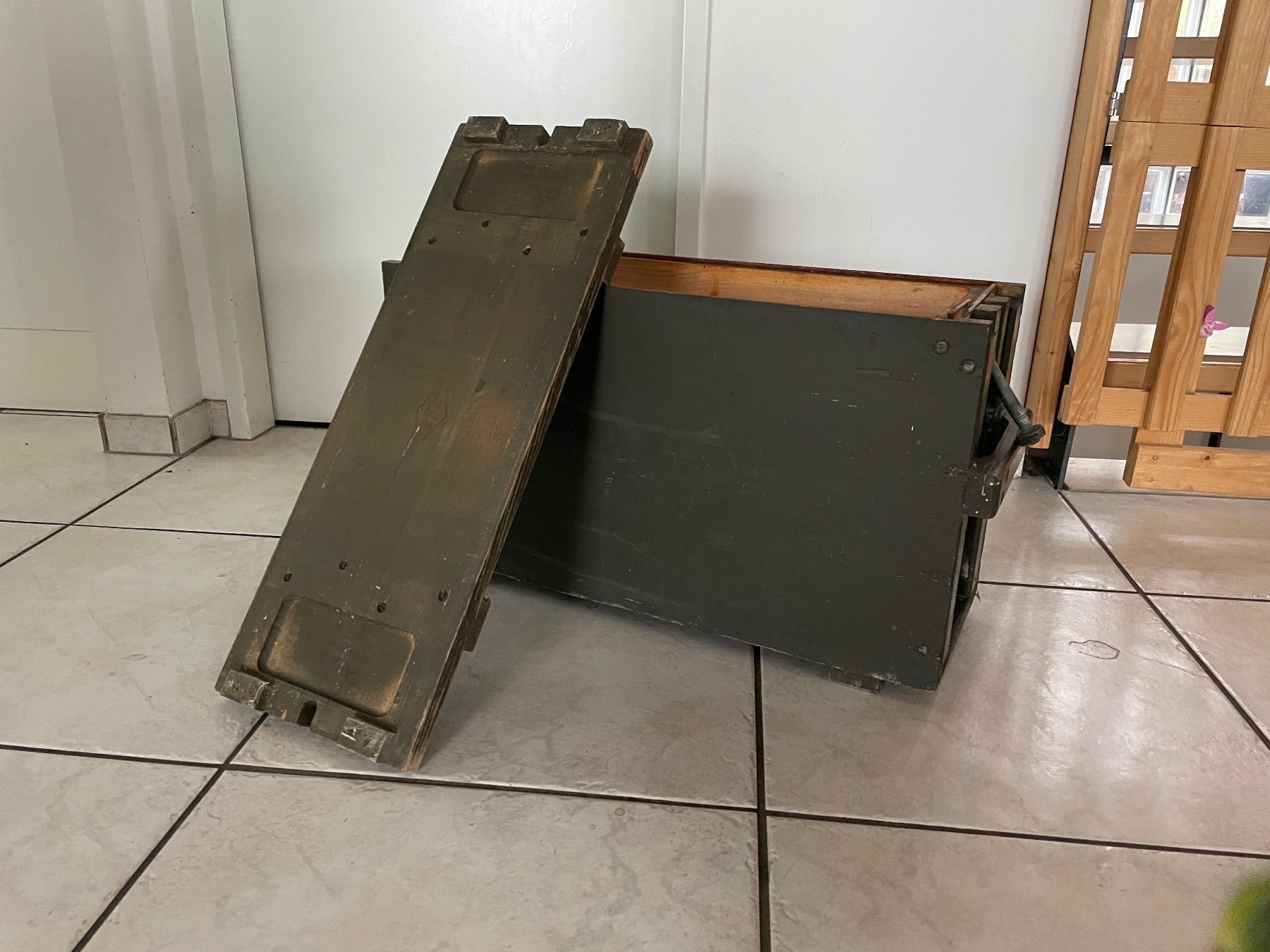 Registratore di cassa: Ancienne Caisse Militaire – Usato da Vallamand venduto da Bricbracbroc82 1