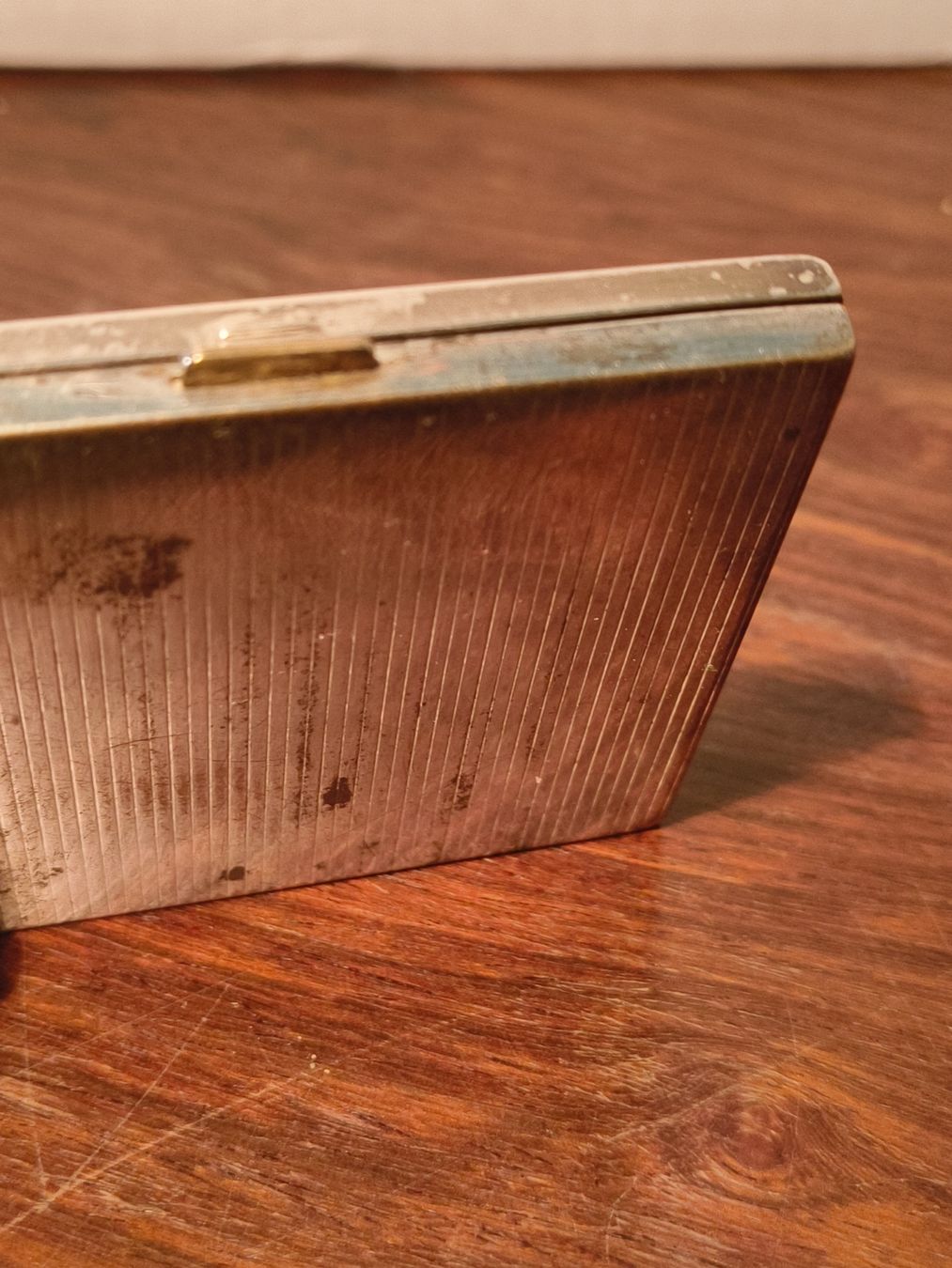 Artdeco Make-up: Art Deco Puderdose versilbert – Usato da stettlen venduto da VintageBern_ch 7
