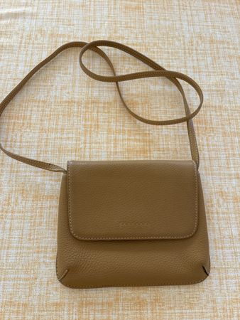 Damen Umhaengetasche Leder braun Zustand gut