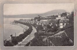 Serrières, maisons ouvrières, publicité Velma Suchard