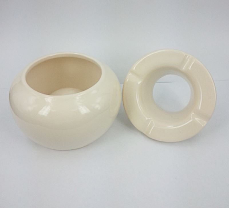 Portacenere: Sturmaschenbecher weiss D 10cm Keramik – Nuovo e nell'imballaggio originale da Wettingen venduto da Swala 1