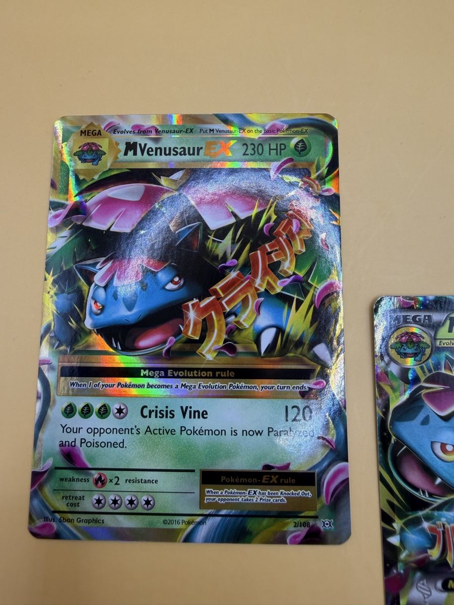 Pokémon Carte collezionabili: Mega Venusaur & Mega Venusaur – Usato da Wetzikon ZH venduto da KartenKid 3