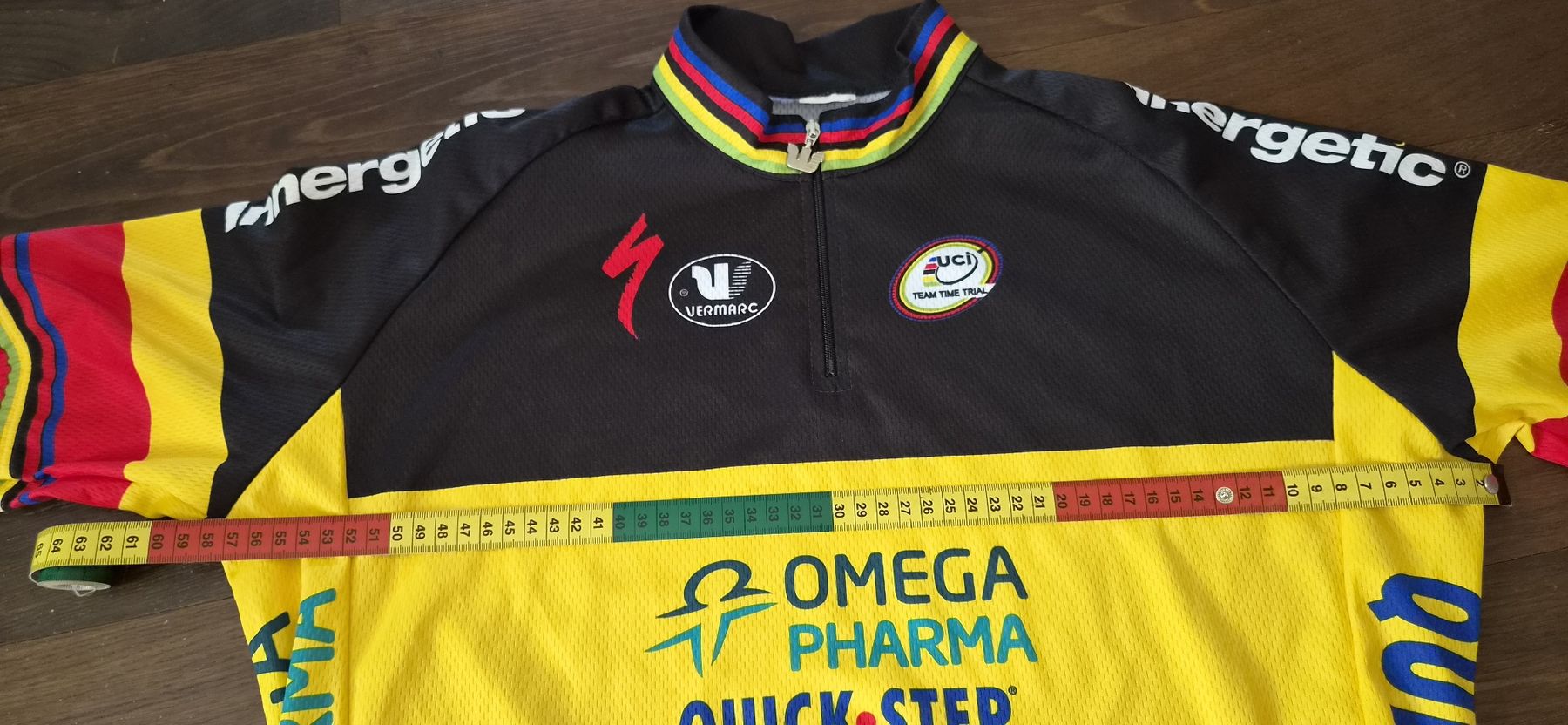 Leibchen & Hosen: Vermarc Belgian Champion XL Tom Boonen – Gebraucht aus Unterseen von rej_lnk9 2