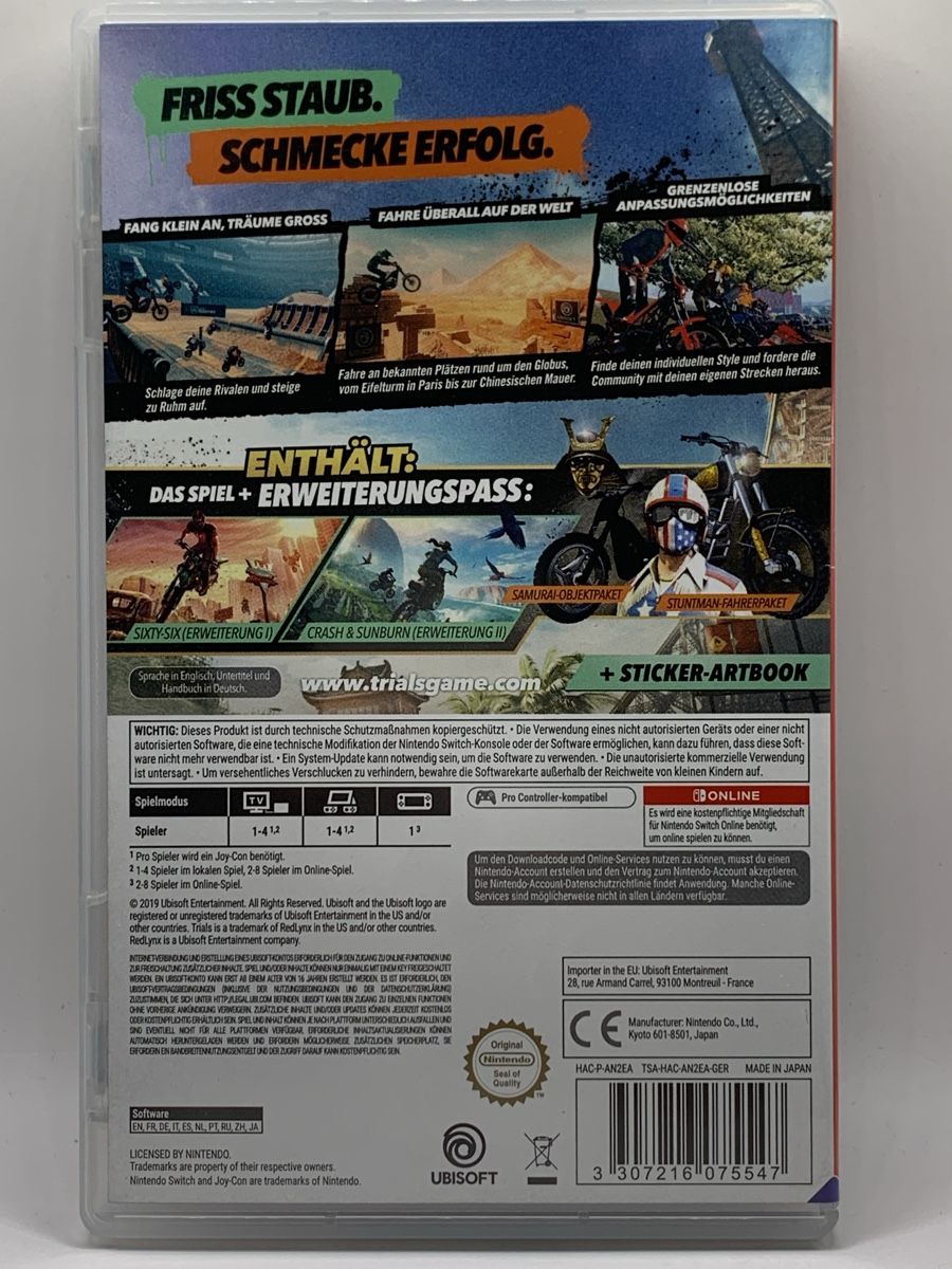 Nintendo Spiele: Trials Rising Gold Edition - Nintendo Switch – Gebraucht aus Ostermundigen von RG-Collector 1