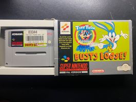 Tiny Toon Adventures - Super Nintendo Snes en boite!