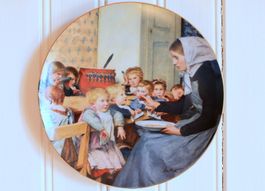Ankers Erbe SAMMELTELLER - Die Kinderkrippe
