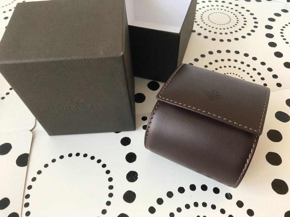 Etui tablette iPad cuir Patek Philippe marron b1138556581HA Occasion