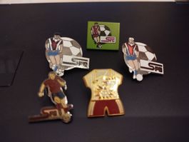 5 pin's Servette FC, SFC, collector vintage