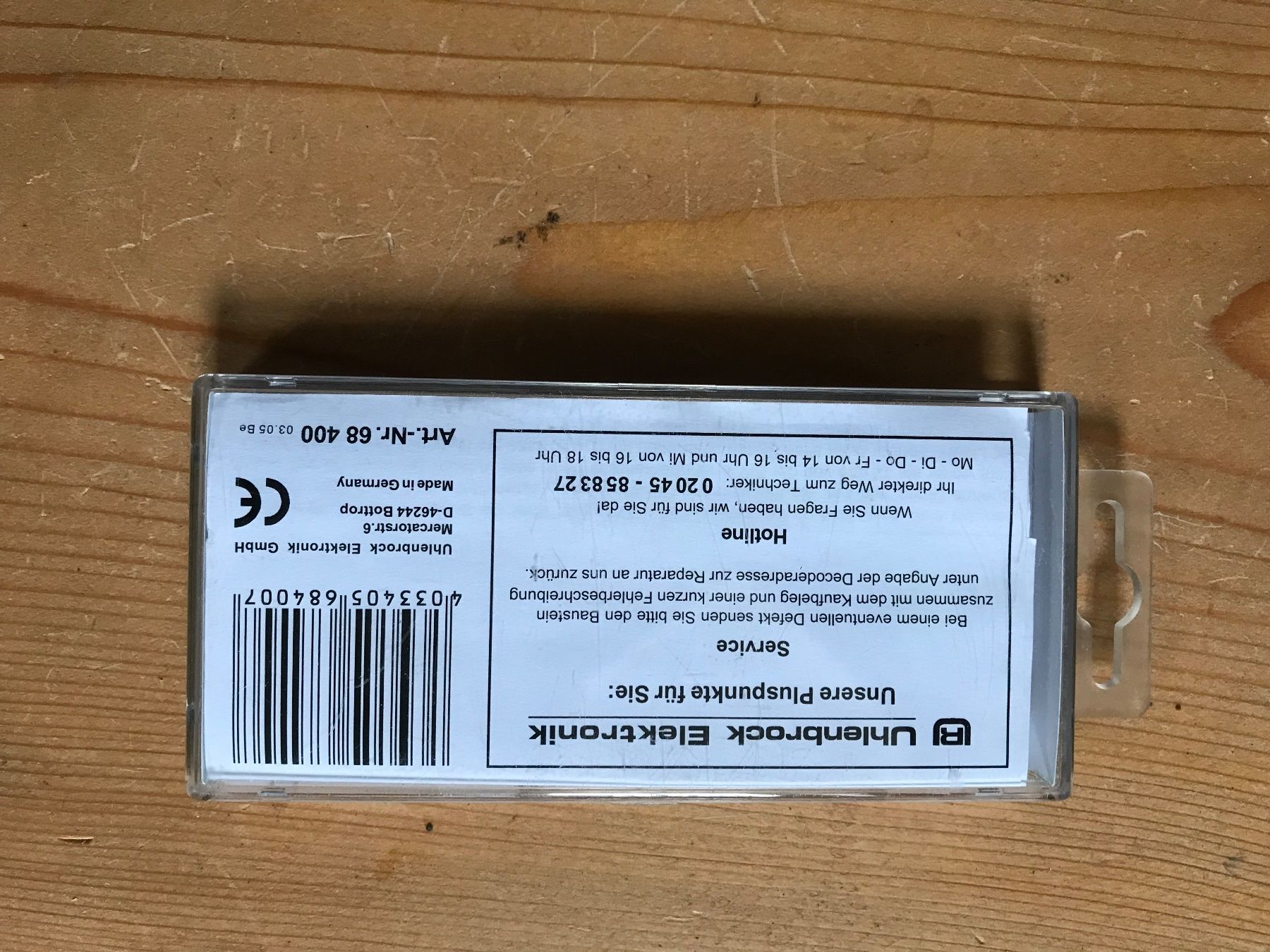 Uhlenbrock Modellini di ferrovie: uhlenbrock 68400 mini sendemodul – Usato da liestal venduto da makai05 2