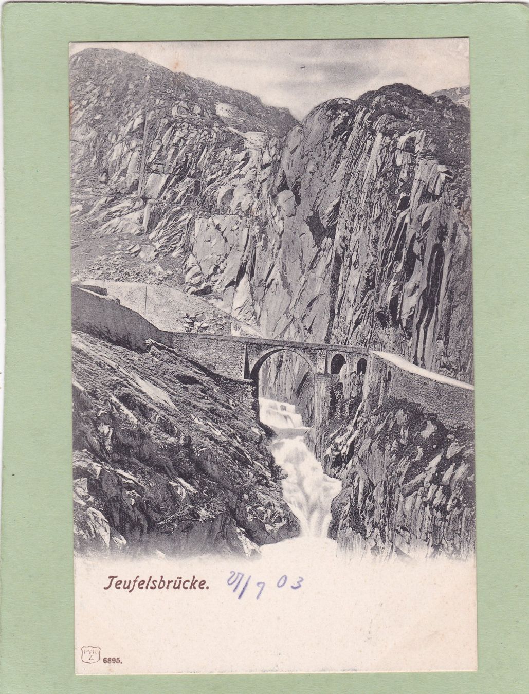 Cartoline postali: Teufelsbrücke – Usato da Herisau venduto da Lisegrat2008