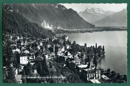 Montreux-Territet, vue générale, ungelaufen, ca. 1935