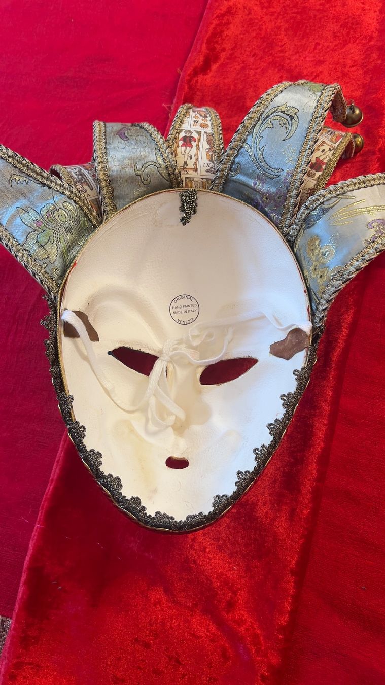 Masques: Maske Jester Venezianisch Dekoration gebraucht – D'occasion à Aathal-Seegräben par ray_x7lz 4