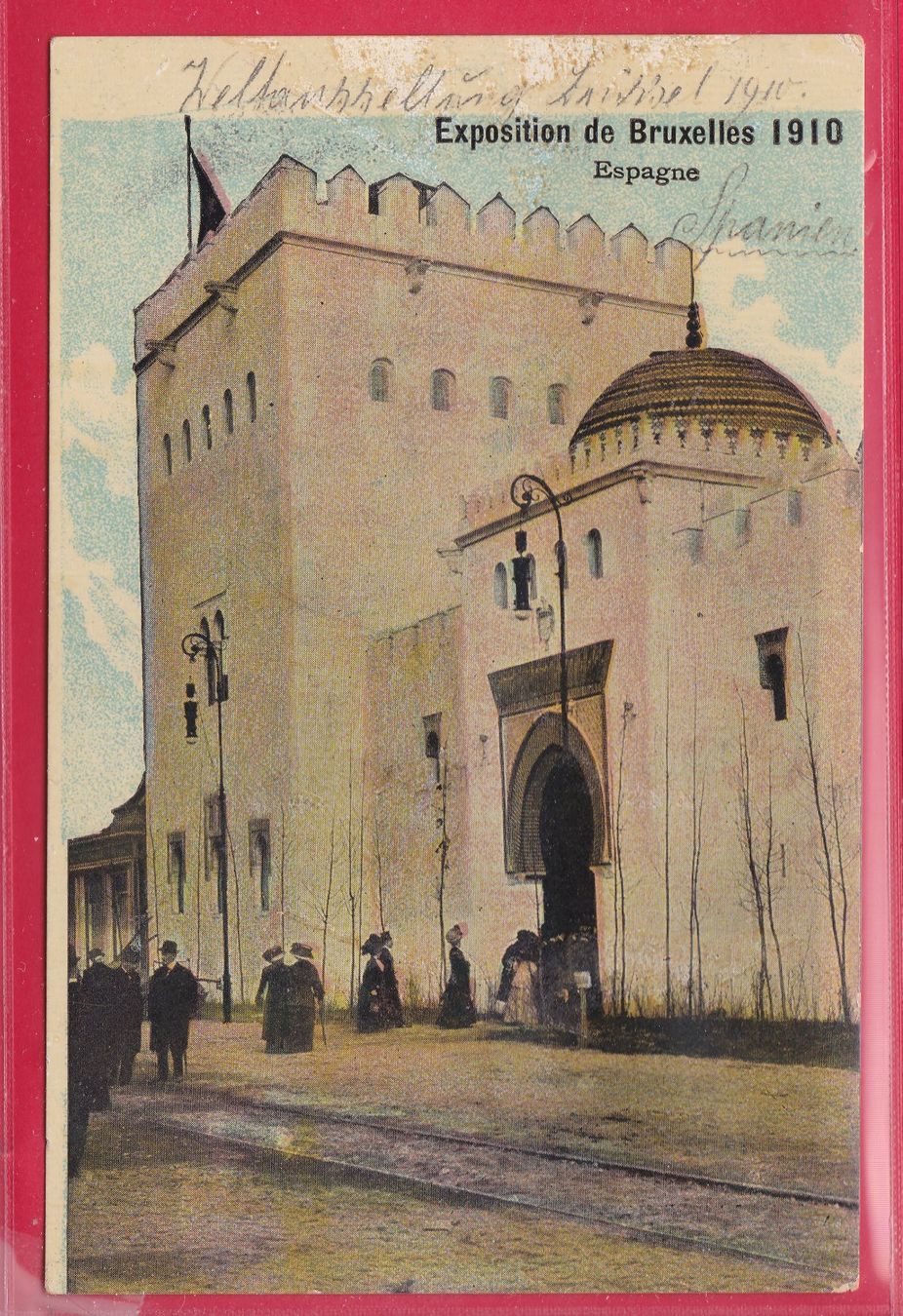 Cartoline postali: EXPO DE BRUXELLES 1910, ESPAGNE – Usato da Oberrieden venduto da Gebirgsstelze