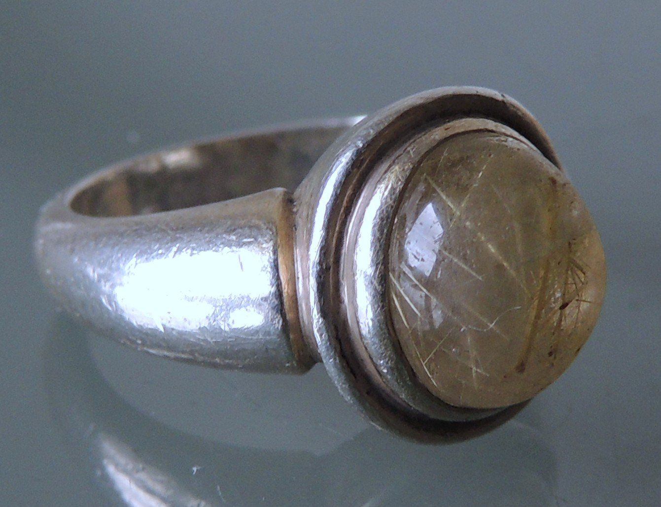 Ringe: Rutilquarz Silber 925 Fingerring Gr. 53 – Gebraucht aus Waldenburg von schaller707 4