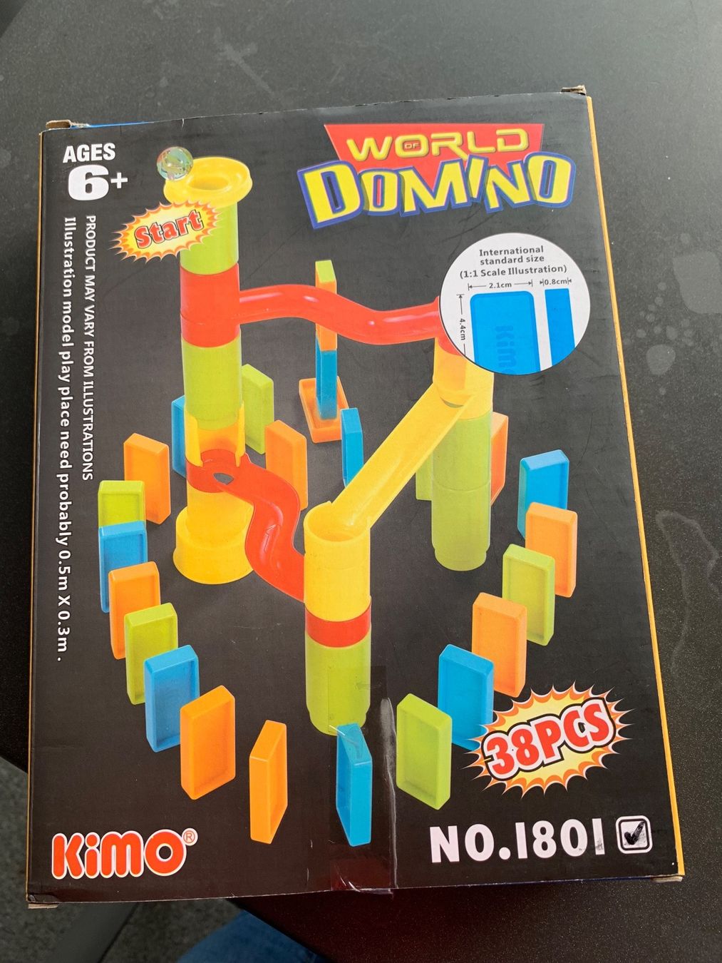 Spiele: World Domino Kugelbahn Kinder 6+ – Gebraucht aus Beromünster von msklef