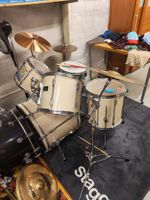 60s Pearl Kit gut erhalten mit neuem crash