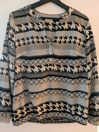 Hemdbluse Granit Gr. 40