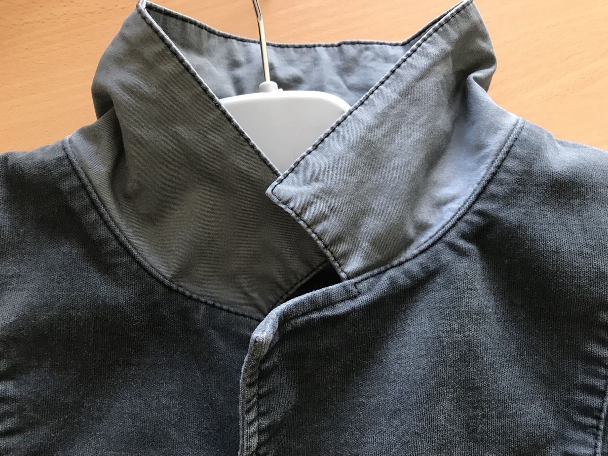 Nile Jacken: Veste Nile Atelier, gris bleu, taille S, coton – Gebraucht aus Morges von sandy069 7
