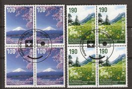 B1491 - Suisse-Japon 2014 B4 obl. 1er jour
