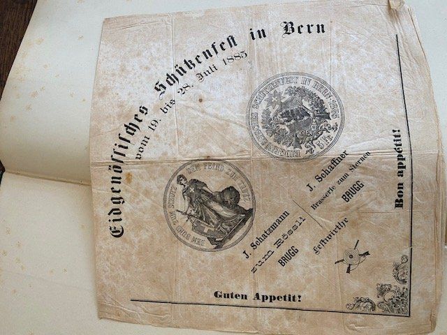 Libri: BUCH  SCHÜTZENFEST  BERN  1885 – Usato da Chur venduto da silbermon 2