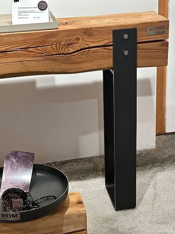 Bracieri: Sideboard Stahl / Holz – Usato da Aathal-Seegräben venduto da rom_cg7q 1