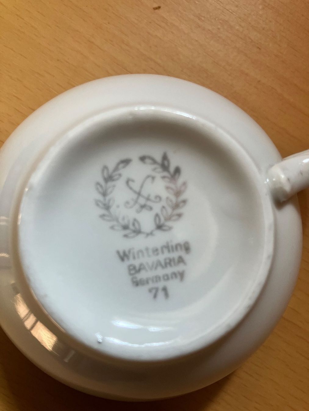 Winterling Tazze: Tasse mit Unterteller – Usato da zuchwil venduto da Heureka11 2