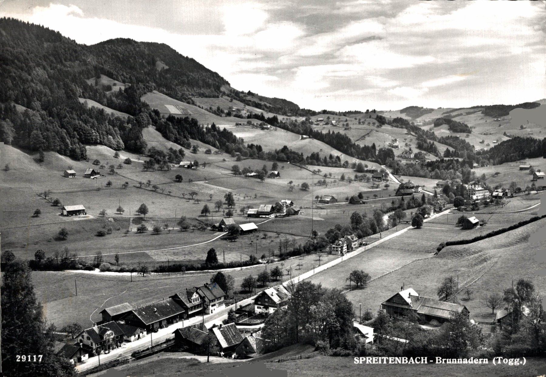 Cartoline postali: Spreitenbach - Brunnadern (Togg.) – Usato da Bronschhofen venduto da Astore