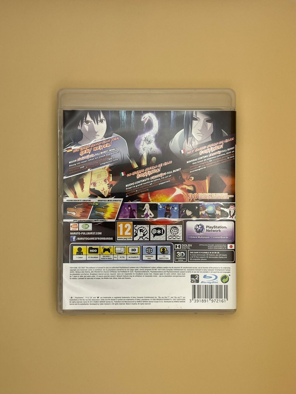 Sony Giochi: PS3 / Naruto Shippuden / Ultimate Ninja Storm 3 / Full Burst – Usato da Kölliken venduto da sergesellsretro 1