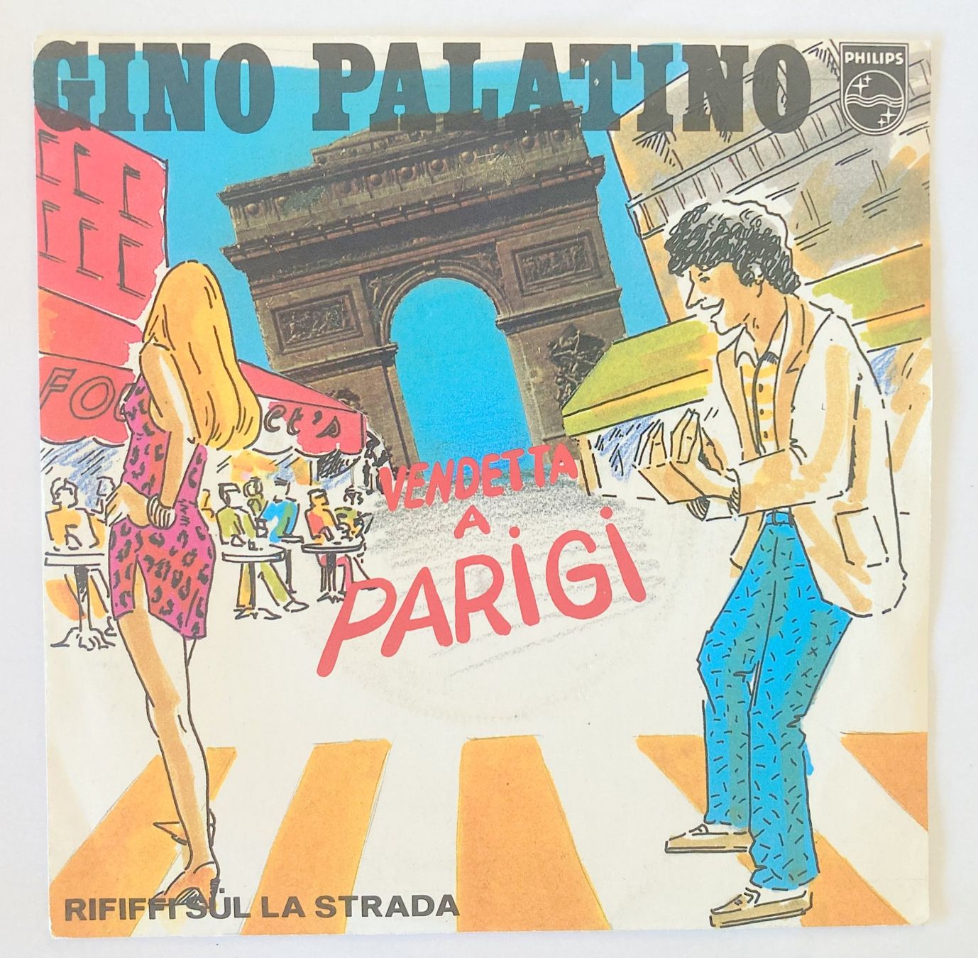 Schallplatten: GINO PALATINO - VENDETTA A PARIGI – Gebraucht aus Bottens von hotter-than-hell