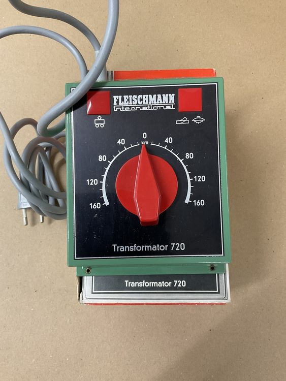 Fleischmann Trafo 720 Top Zustand Transformator Neu gem ss 