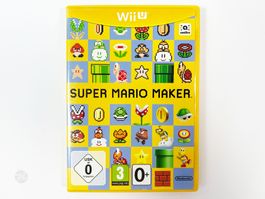 Super Mario Maker Wii U Nintendo Game OHNE Manual