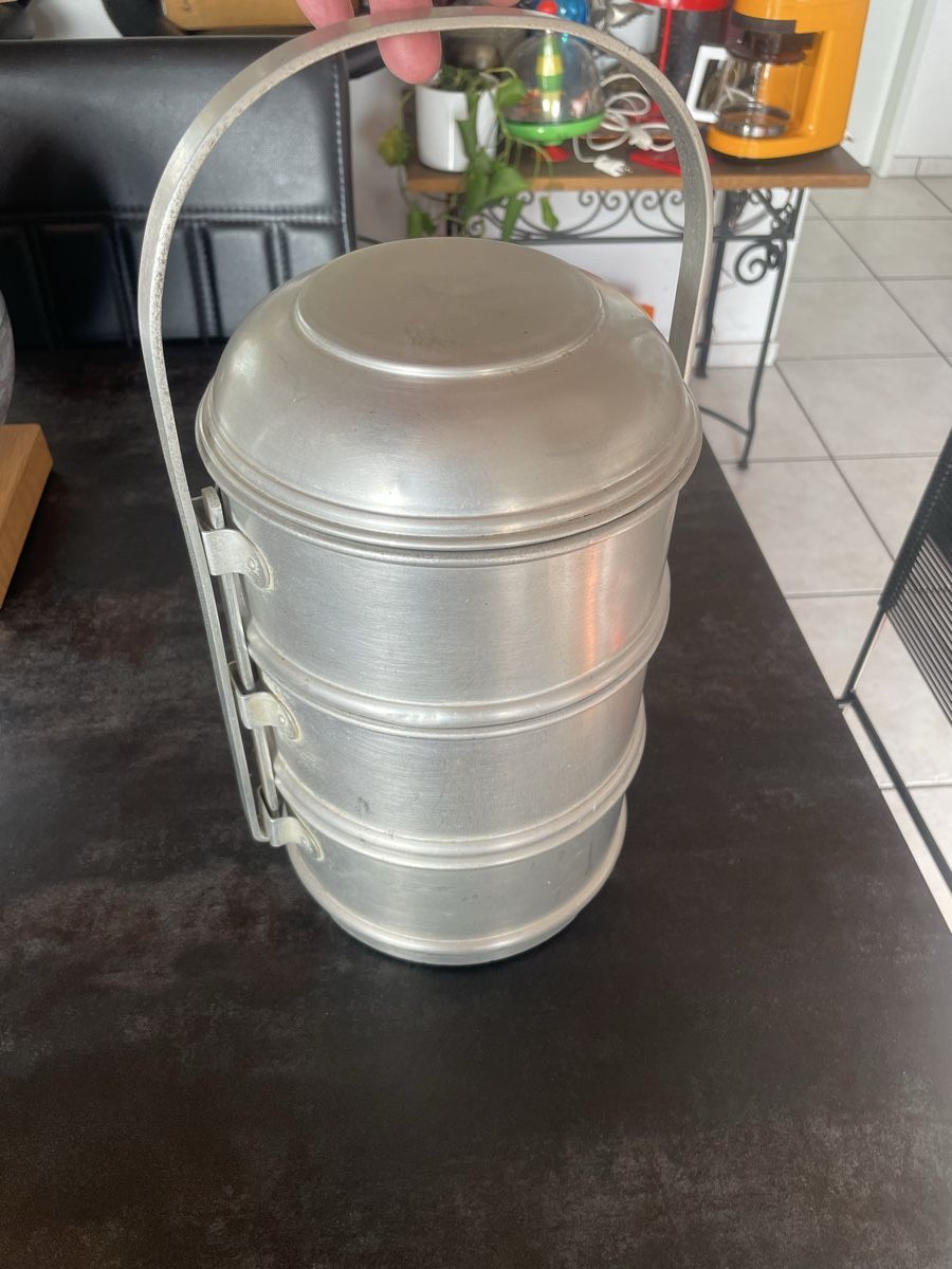 Geschirrsets: Gamelle Boite à Lunch en Alu – Gebraucht aus Vallamand von Bricbracbroc82 1